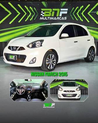 NISSAN MARCH 1.6 SL 16V FLEX 4P MANUAL